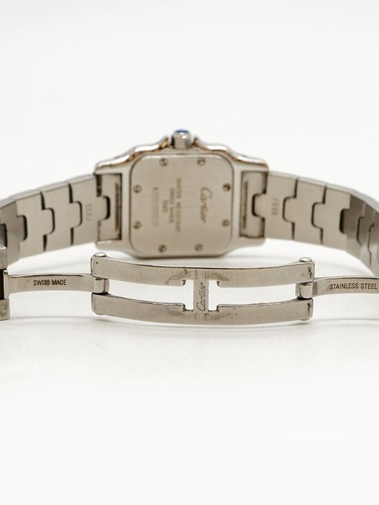 Cartier Santos Galbe SM Ivory Dial Watch main image 8